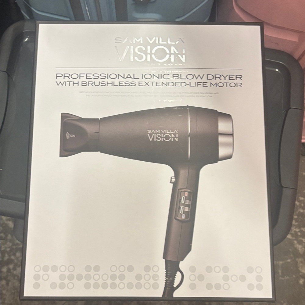 Vision Professional Ionic Blow Dryer - Black